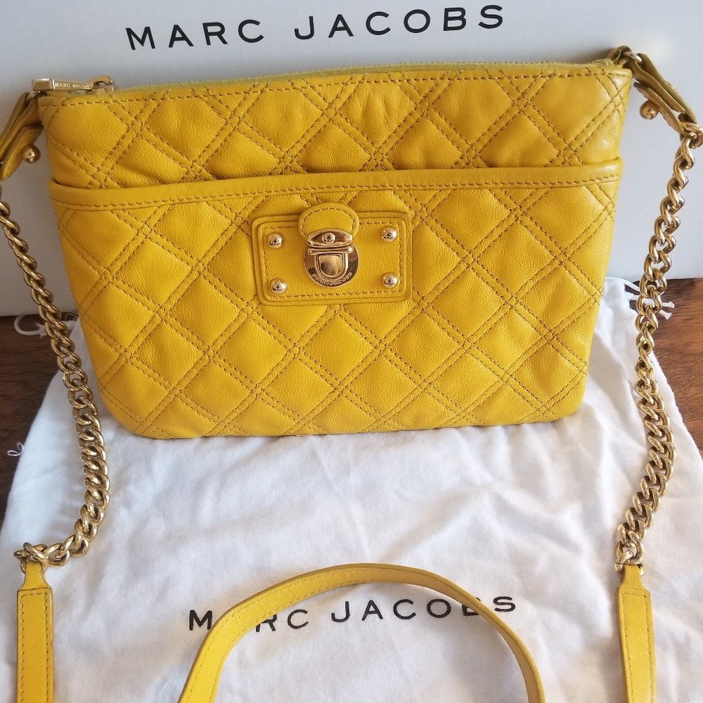 Marc Jacobs Quilted Leather Murray Crossbody Bag
